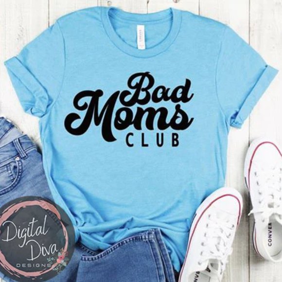 Bad Moms Club Graphic Tee SZ XS - XL NEW! - Picture 8 of 10
